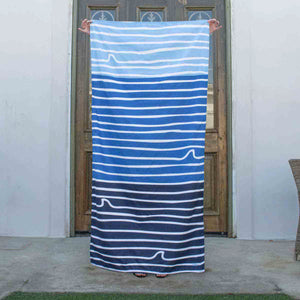 TRS Microfiber Beach Towel w/Embroidery