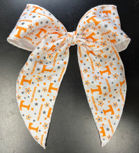 Load image into Gallery viewer, Collegiate Fabric Bow

