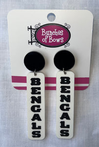 Bengals Dangle Earrings