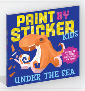 Paint By Sticker Books