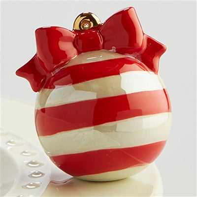 Red Stripe Ornament Mini (A171)
