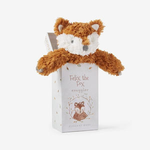 Fox Plush Snuggler in Gift Box