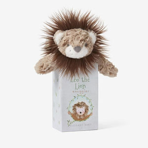 Lion Plush Snuggler in Gift Box