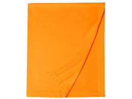Orange Sweatshirt Blanket w/Personalization