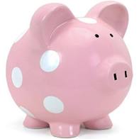 Load image into Gallery viewer, Ceramic Piggy Bank w/Personalization
