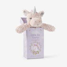 Load image into Gallery viewer, Unicorn Plush Snuggler in Gift Box
